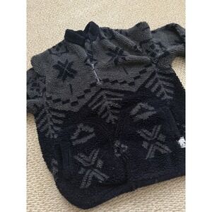 Vintage Aztec Print 90's 1/4 Zip Jacket. Alaska .‎ Mens M Retro Pile
